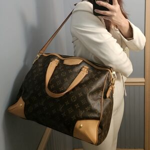 Auth Used Louis Vuitton Retiro Gm Monogram shoulder handbag
